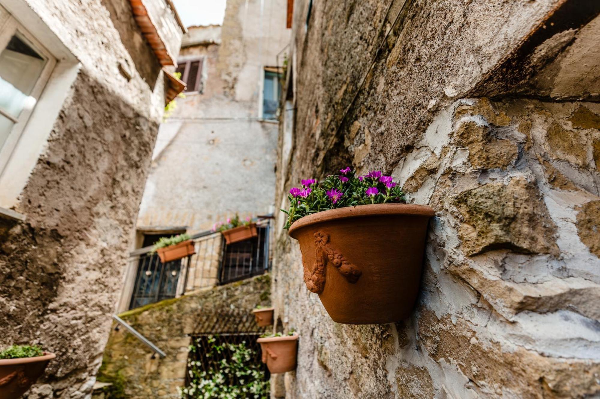 Castello Brancaccio Hotel San Gregorio da Sassola Buitenkant foto