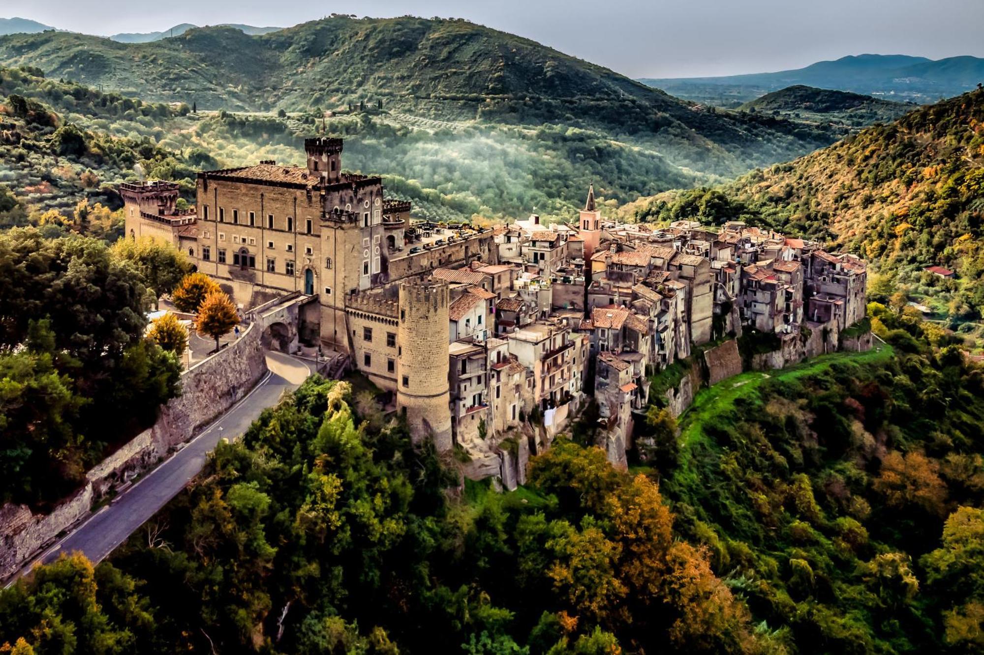 Castello Brancaccio Hotel San Gregorio da Sassola Buitenkant foto
